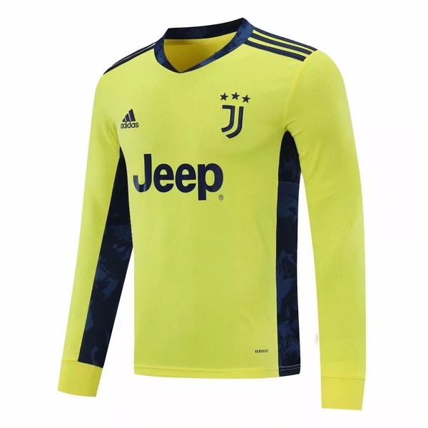 Tailandia Camiseta Juventus 1ª ML Portero 2020-2021 Amarillo